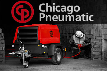 компрессоры Chicago Pneumatic дизельные, электрические, винтовые, передвижные