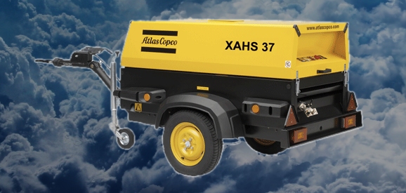 Компрессор Atlas Copco XAHS 37 Dd на шасси